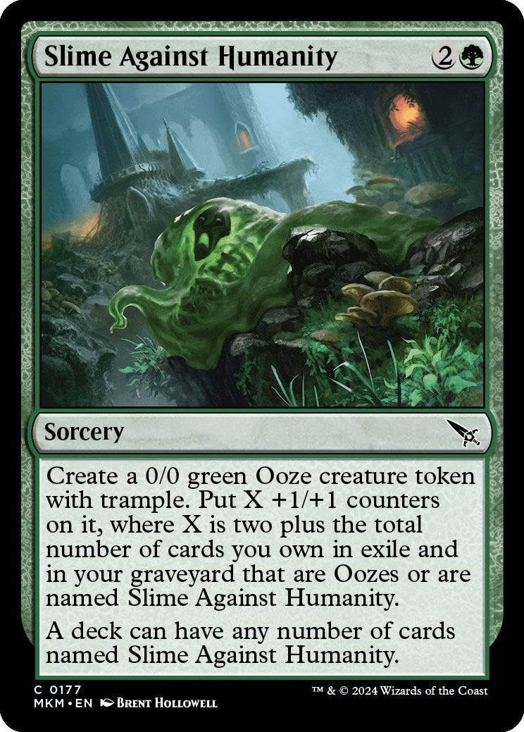 Image for Slime Against Humanity (177) (Murders at Karlov Manor) - Magic: The Gathering