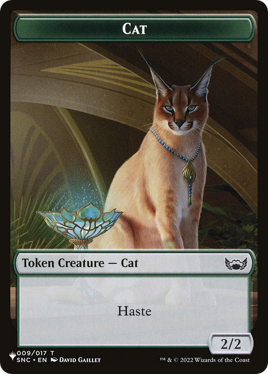 Image for Cat (009) // Dog Double-Sided Token (9 // 10) (The List Reprints) - Magic: The Gathering