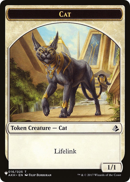 Image for Cat (016) // Citizen Double-Sided Token (16 // 12) (The List Reprints) - Magic: The Gathering