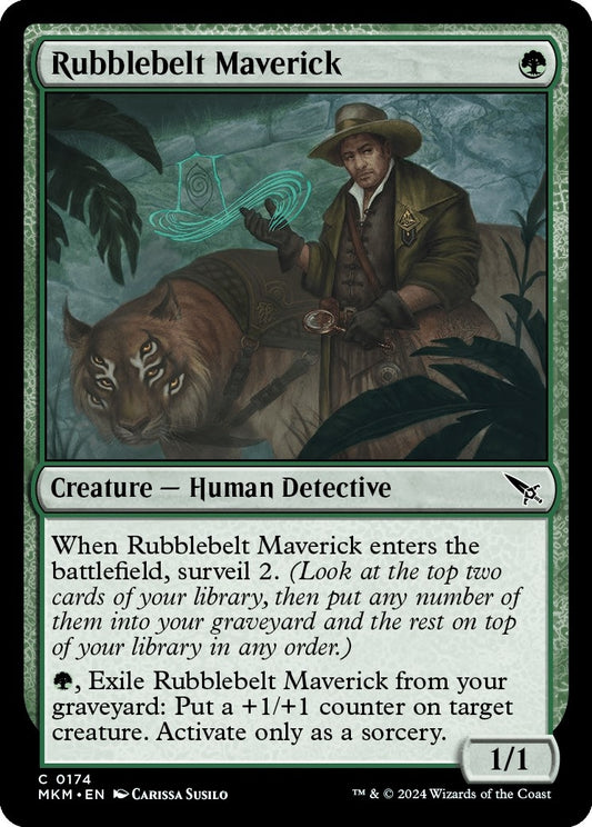 Image for Rubblebelt Maverick (174) (Murders at Karlov Manor) - Magic: The Gathering