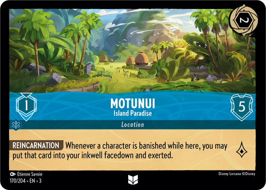 Image for Motunui - Island Paradise (170/204) (Into the Inklands) - Disney Lorcana