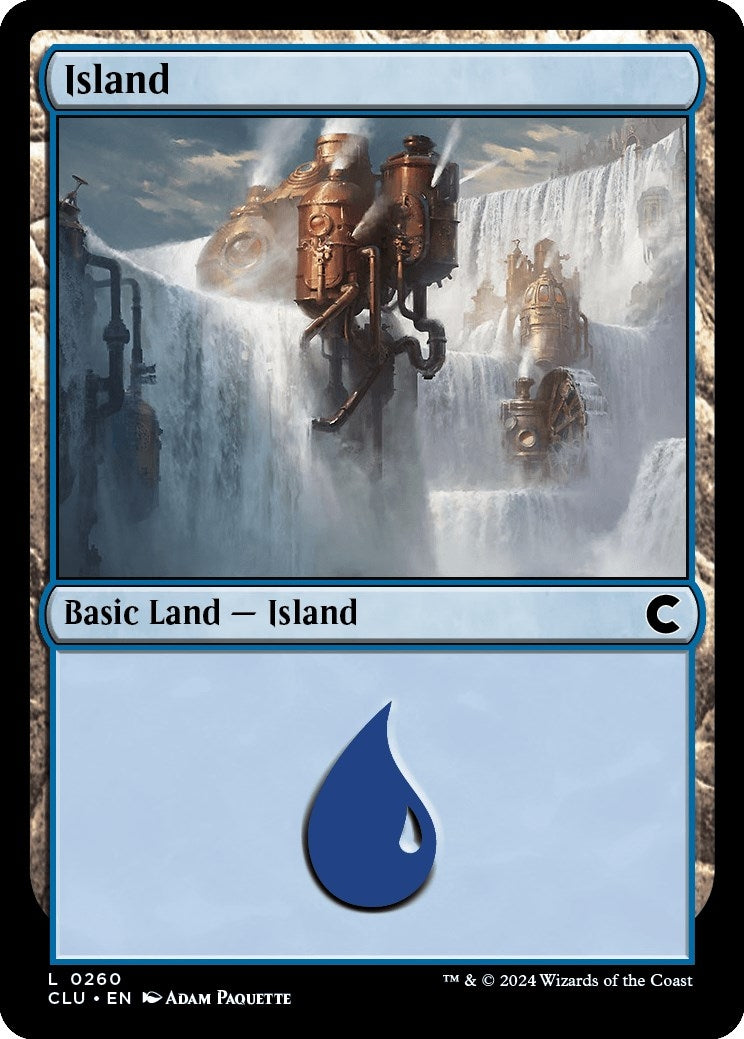 Image for Island (0260) (260) (Ravnica: Clue Edition) - Magic: The Gathering