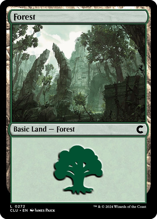 Image for Forest (0272) (272) (Ravnica: Clue Edition) - Magic: The Gathering