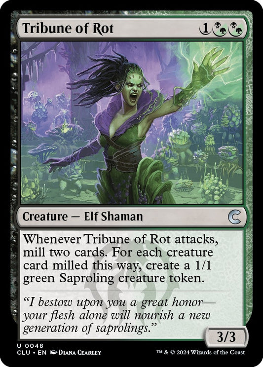 Image for Tribune of Rot (48) (Ravnica: Clue Edition) - Magic: The Gathering