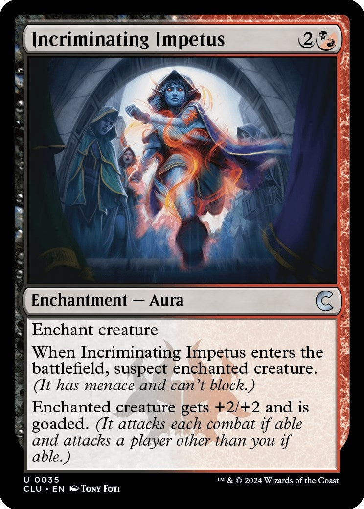 Image for Incriminating Impetus (35) (Ravnica: Clue Edition) - Magic: The Gathering