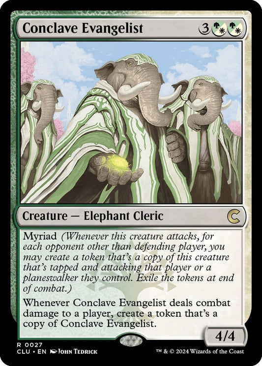 Image for Conclave Evangelist (27) (Ravnica: Clue Edition) - Magic: The Gathering