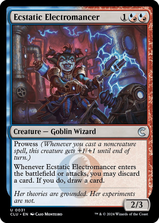 Image for Ecstatic Electromancer (31) (Ravnica: Clue Edition) - Magic: The Gathering