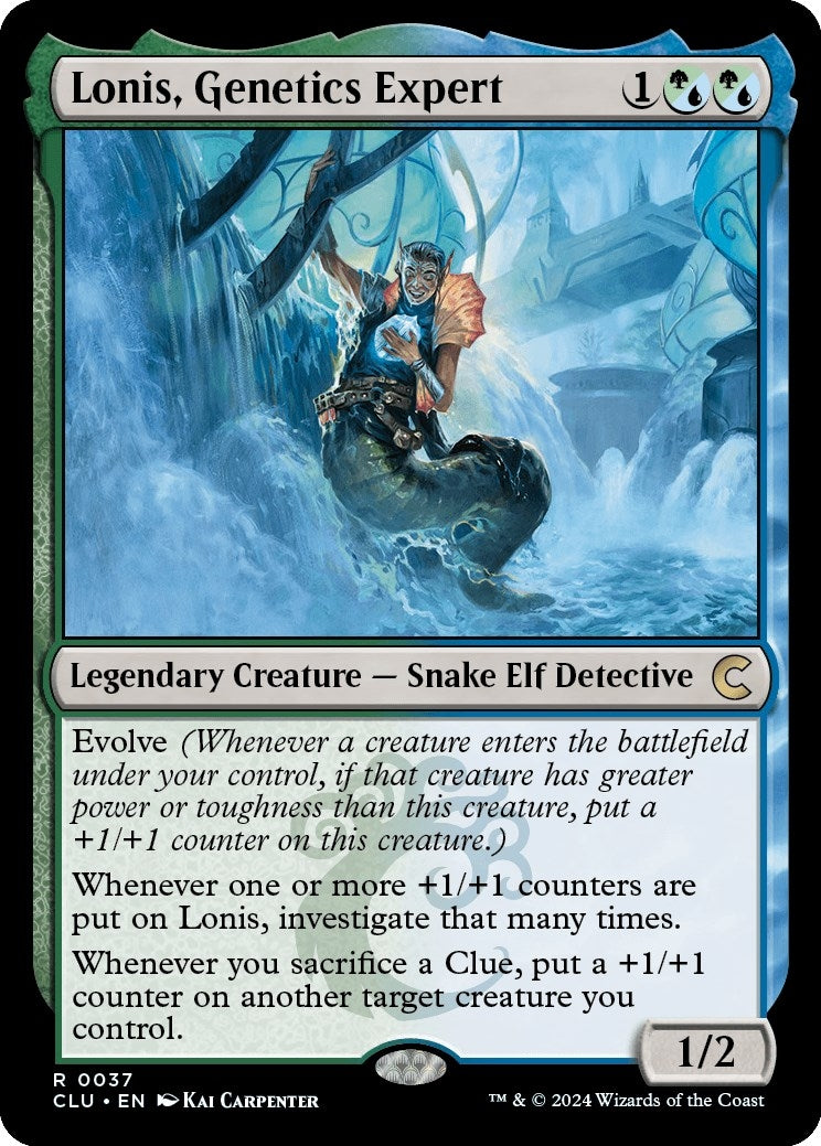 Image for Lonis, Genetics Expert (37) (Ravnica: Clue Edition) - Magic: The Gathering
