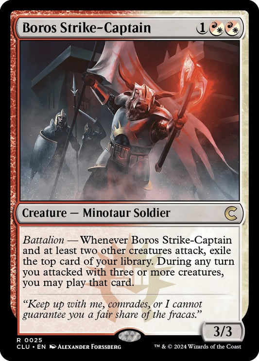 Image for Boros Strike-Captain (25) (Ravnica: Clue Edition) - Magic: The Gathering