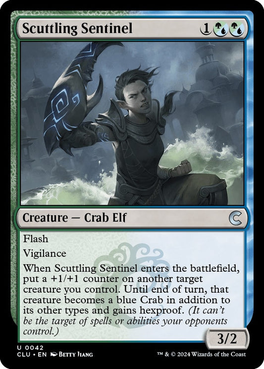 Image for Scuttling Sentinel (42) (Ravnica: Clue Edition) - Magic: The Gathering