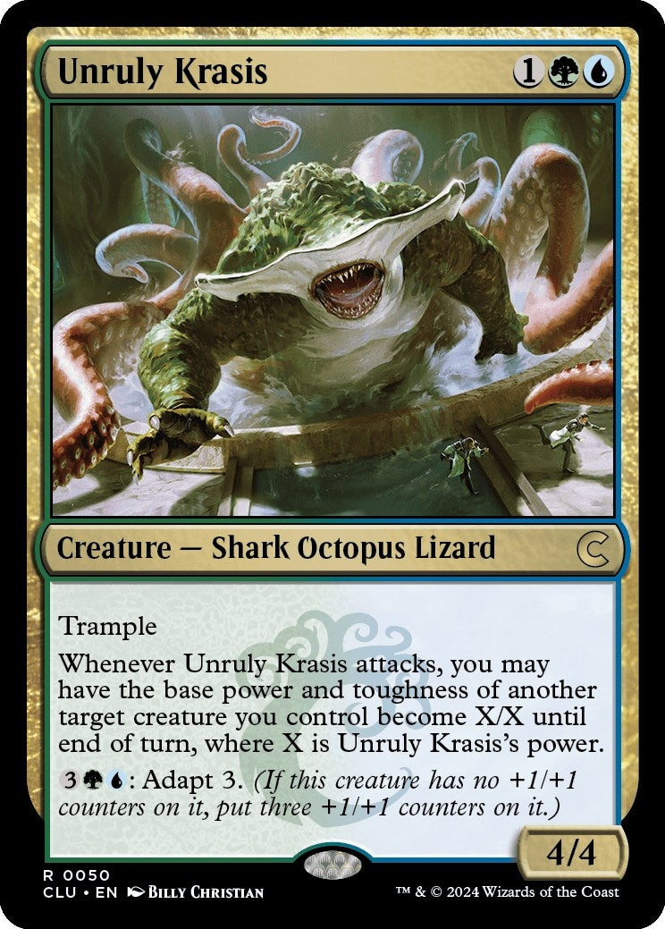 Image for Unruly Krasis (50) (Ravnica: Clue Edition) - Magic: The Gathering