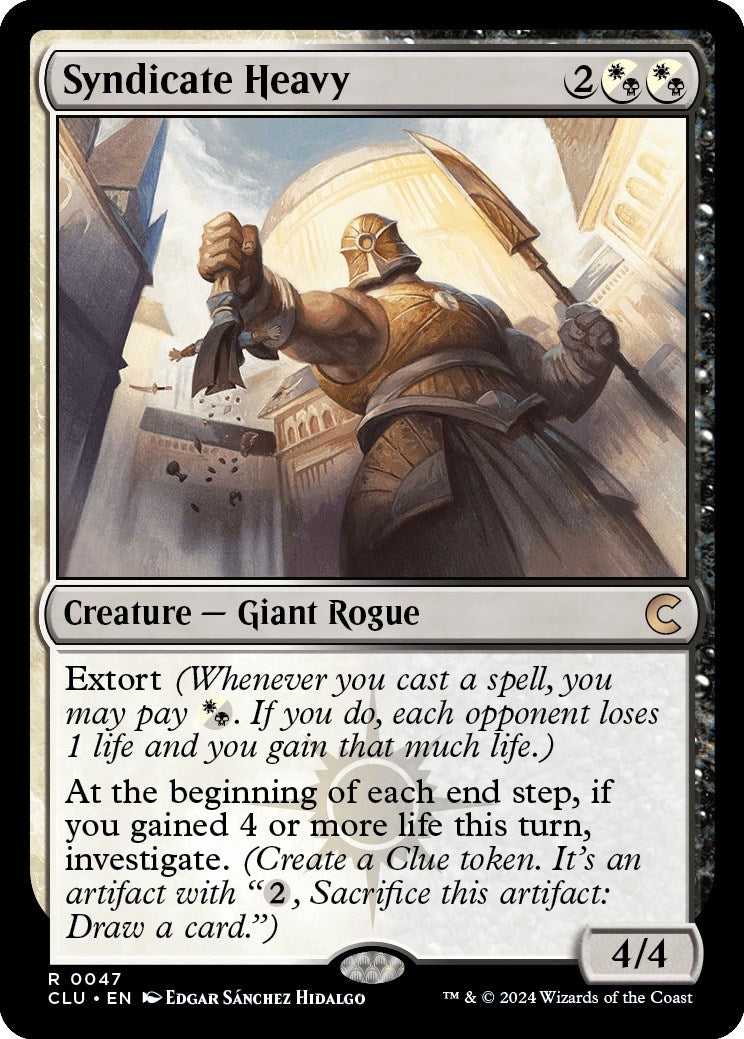 Image for Syndicate Heavy (47) (Ravnica: Clue Edition) - Magic: The Gathering
