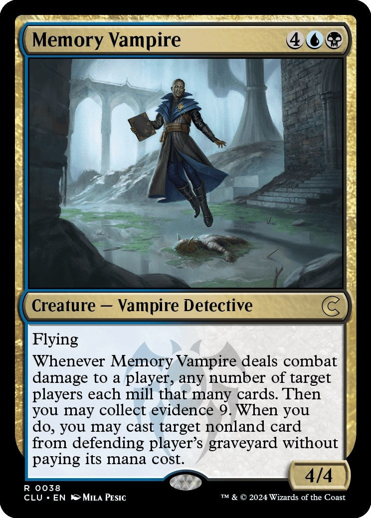 Image for Memory Vampire (38) (Ravnica: Clue Edition) - Magic: The Gathering