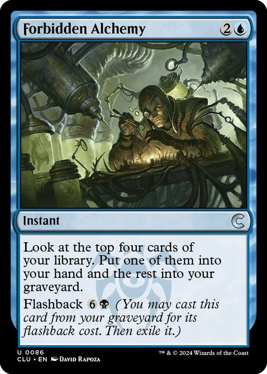 Image for Forbidden Alchemy (86) (Ravnica: Clue Edition) - Magic: The Gathering