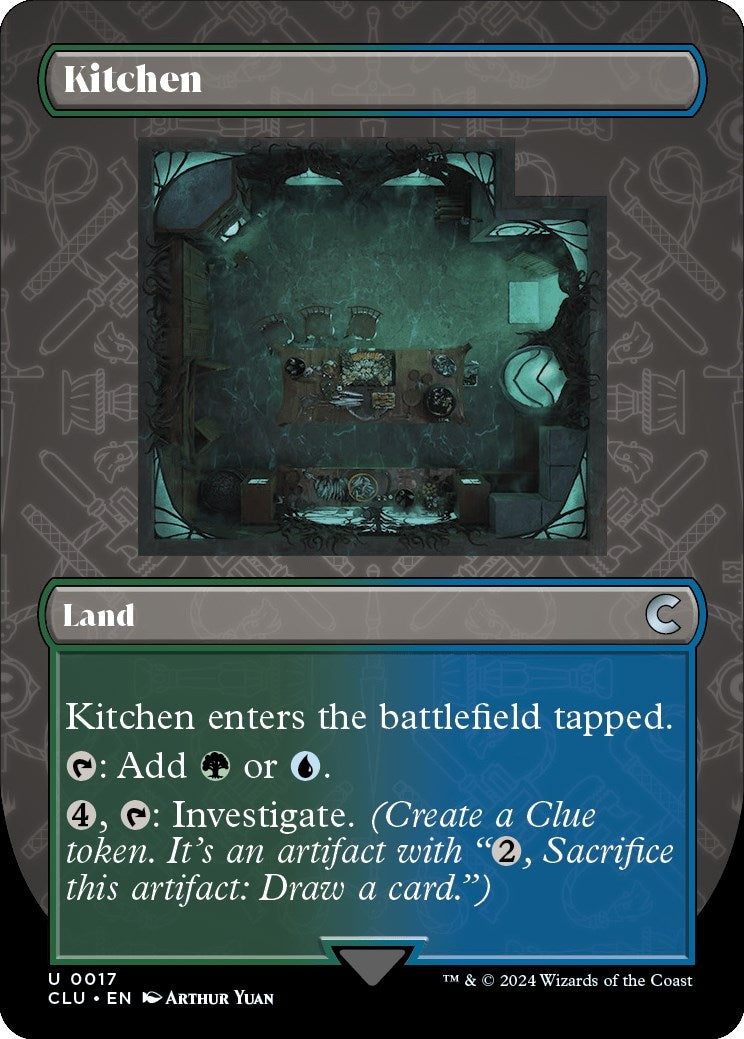 Image for Kitchen (Borderless) (17) (Ravnica: Clue Edition) - Magic: The Gathering