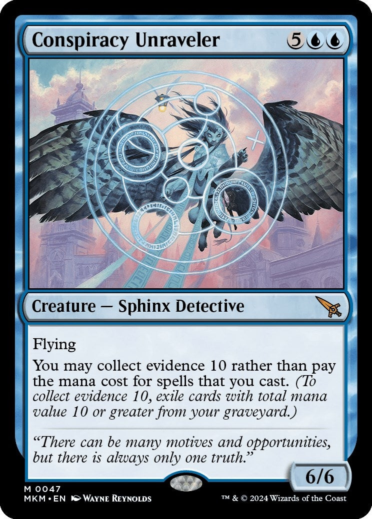 Image for Conspiracy Unraveler (47) (Murders at Karlov Manor) - Magic: The Gathering