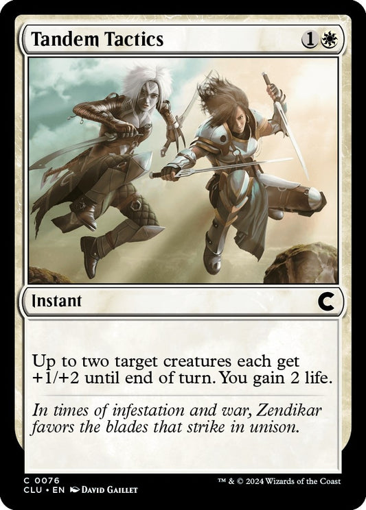 Image for Tandem Tactics (76) (Ravnica: Clue Edition) - Magic: The Gathering