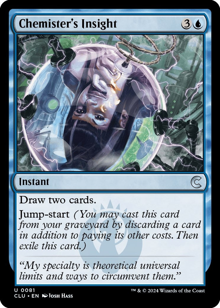 Image for Chemister's Insight (81) (Ravnica: Clue Edition) - Magic: The Gathering