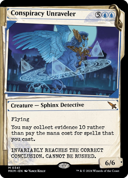 Image for Conspiracy Unraveler (Showcase) (341) (Murders at Karlov Manor) - Magic: The Gathering