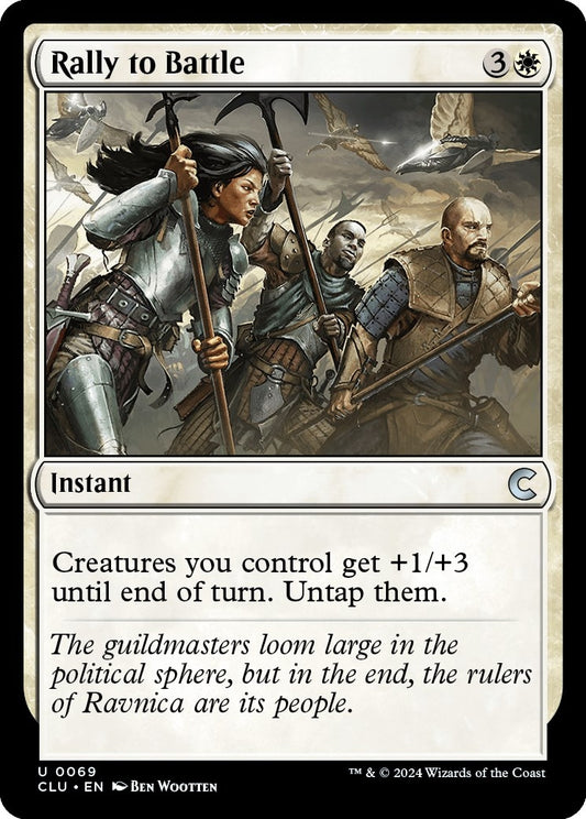 Image for Rally to Battle (69) (Ravnica: Clue Edition) - Magic: The Gathering