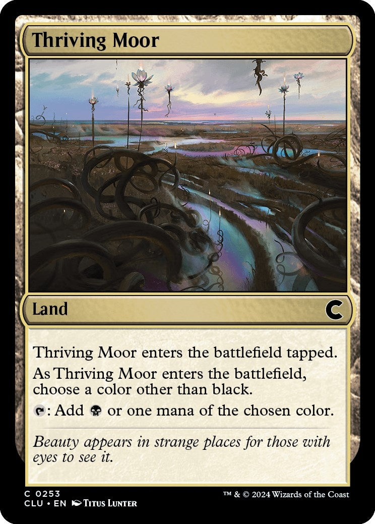 Image for Thriving Moor (253) (Ravnica: Clue Edition) - Magic: The Gathering