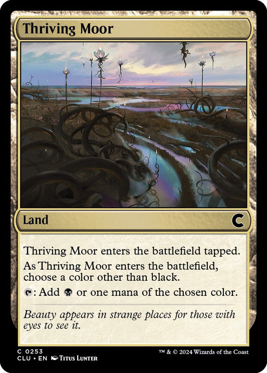 Image for Thriving Moor (253) (Ravnica: Clue Edition) - Magic: The Gathering
