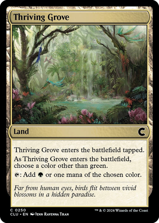 Image for Thriving Grove (250) (Ravnica: Clue Edition) - Magic: The Gathering