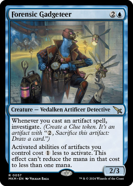 Image for Forensic Gadgeteer (57) (Murders at Karlov Manor) - Magic: The Gathering