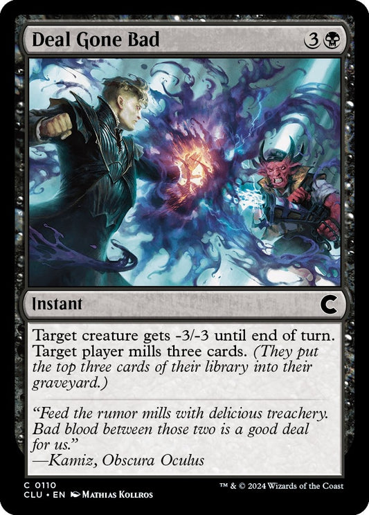 Image for Deal Gone Bad (110) (Ravnica: Clue Edition) - Magic: The Gathering