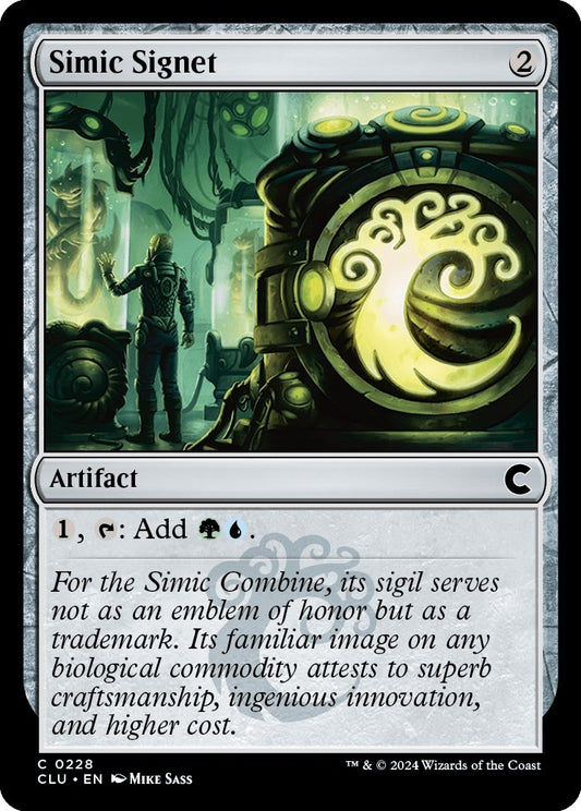 Image for Simic Signet (228) (Ravnica: Clue Edition) - Magic: The Gathering
