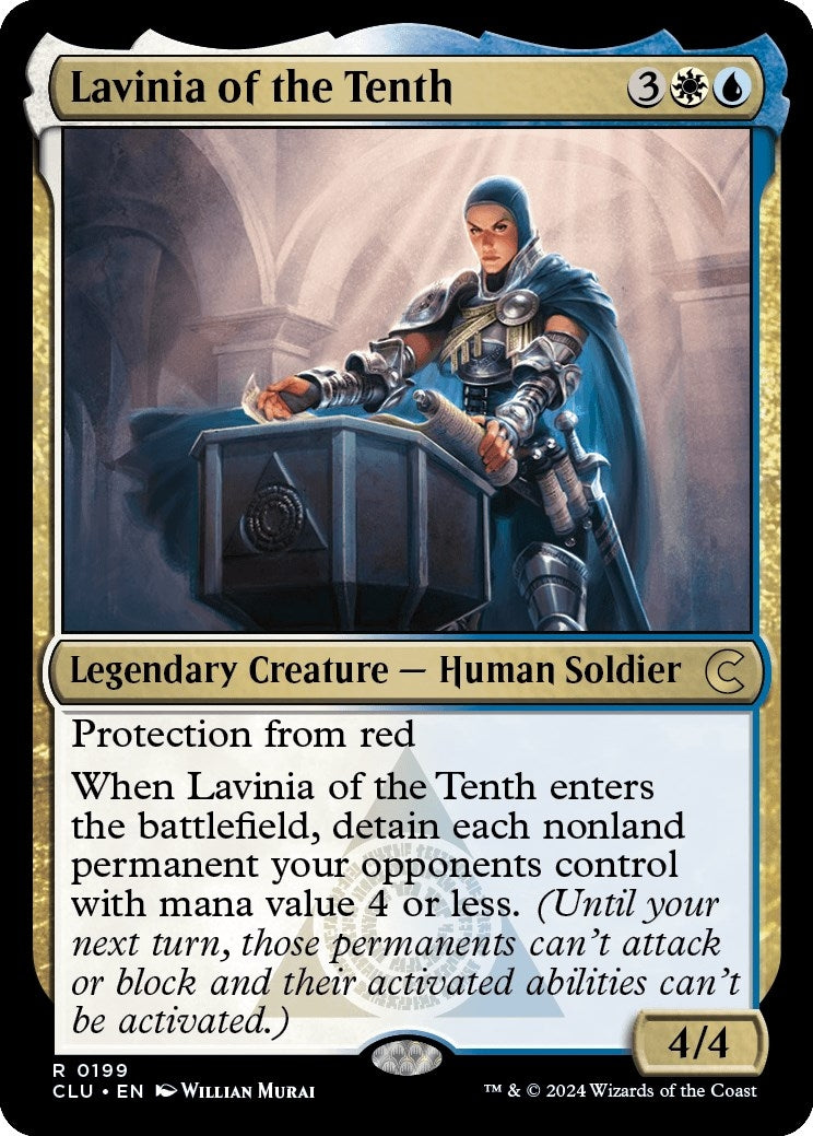 Image for Lavinia of the Tenth (199) (Ravnica: Clue Edition) - Magic: The Gathering