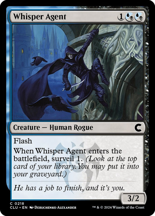 Image for Whisper Agent (218) (Ravnica: Clue Edition) - Magic: The Gathering