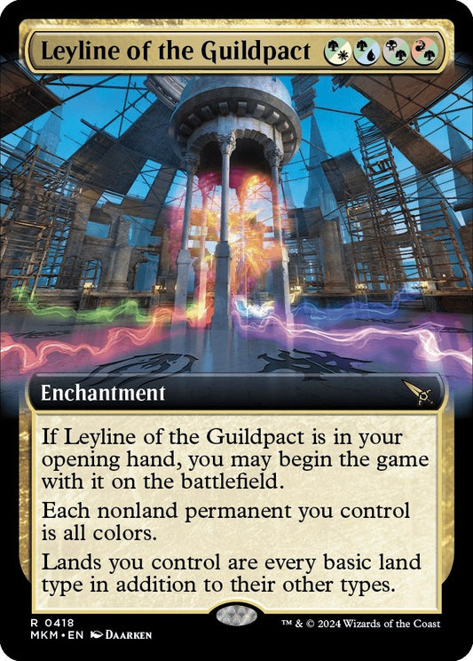 Image for Leyline of the Guildpact (Extended Art) (418) (Murders at Karlov Manor) - Magic: The Gathering
