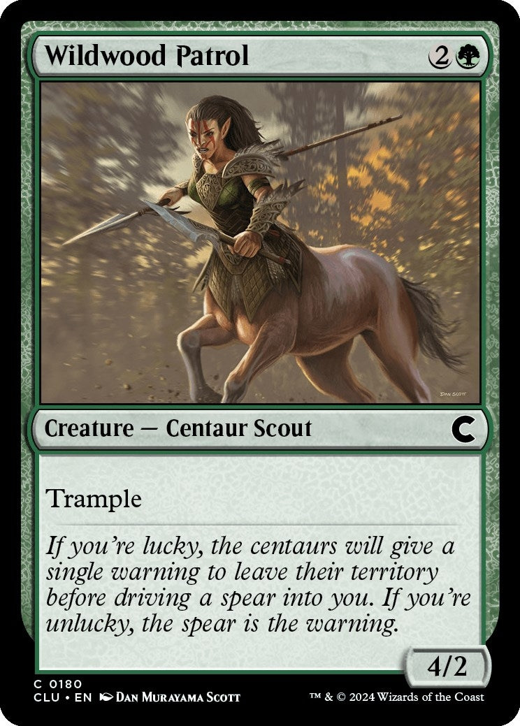 Image for Wildwood Patrol (180) (Ravnica: Clue Edition) - Magic: The Gathering