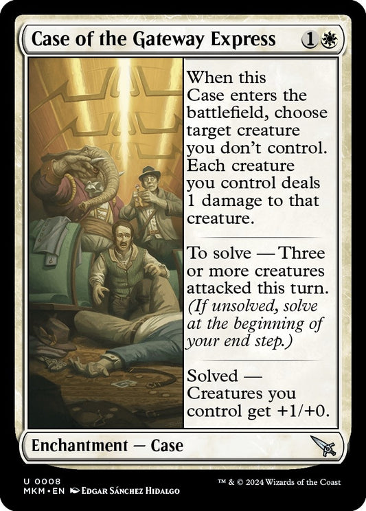 Image for Case of the Gateway Express (8) (Murders at Karlov Manor) - Magic: The Gathering