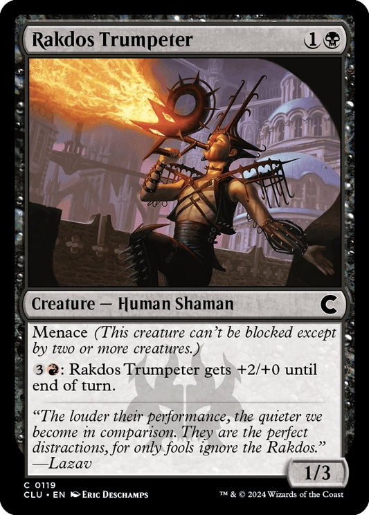 Image for Rakdos Trumpeter (119) (Ravnica: Clue Edition) - Magic: The Gathering