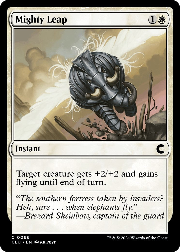 Image for Mighty Leap (66) (Ravnica: Clue Edition) - Magic: The Gathering