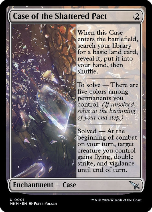 Image for Case of the Shattered Pact (1) (Murders at Karlov Manor) - Magic: The Gathering