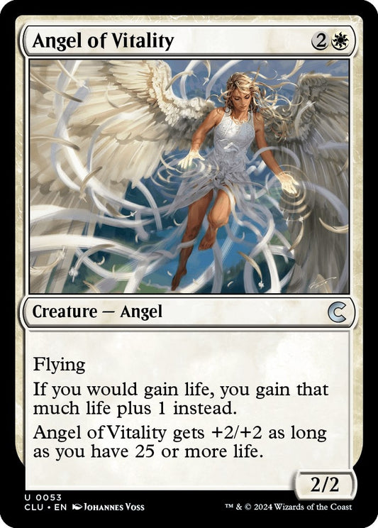 Image for Angel of Vitality (53) (Ravnica: Clue Edition) - Magic: The Gathering