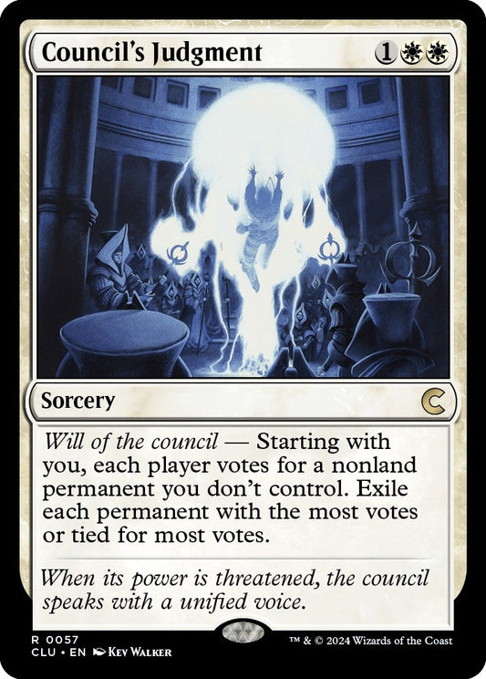 Image for Council's Judgment (57) (Ravnica: Clue Edition) - Magic: The Gathering