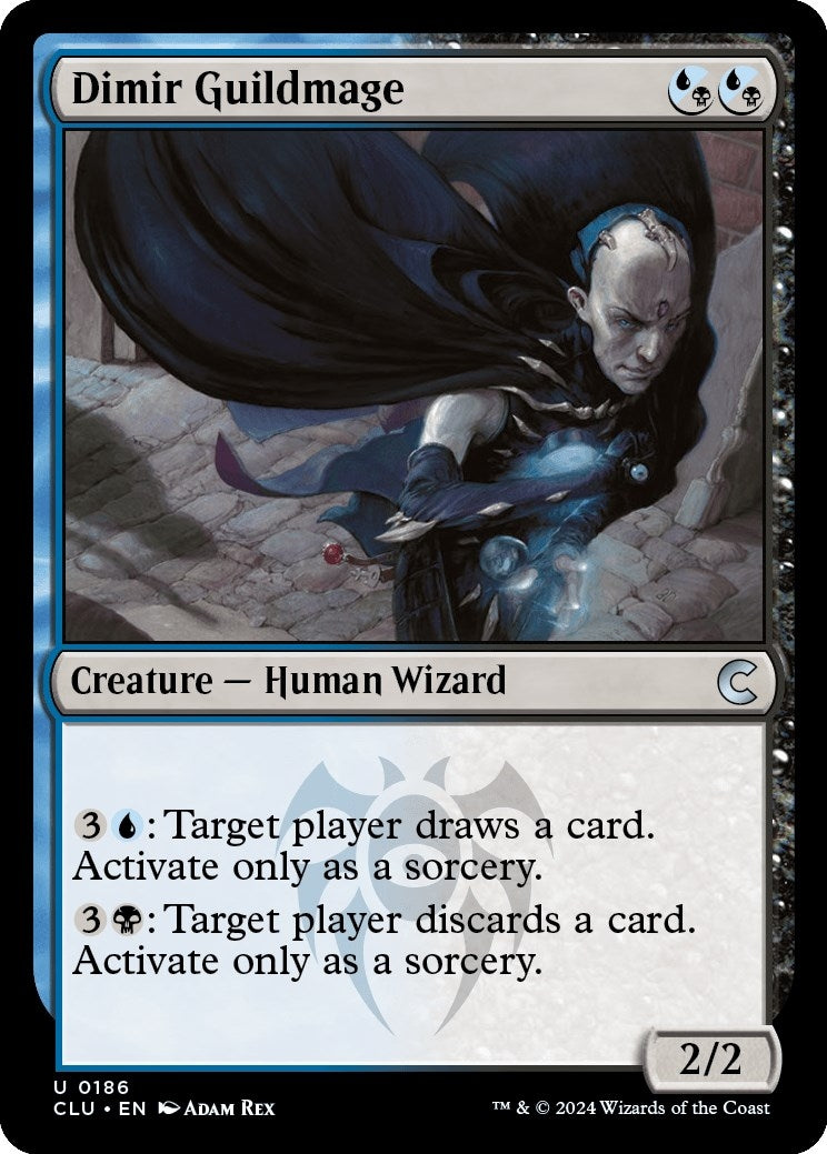 Image for Dimir Guildmage (186) (Ravnica: Clue Edition) - Magic: The Gathering