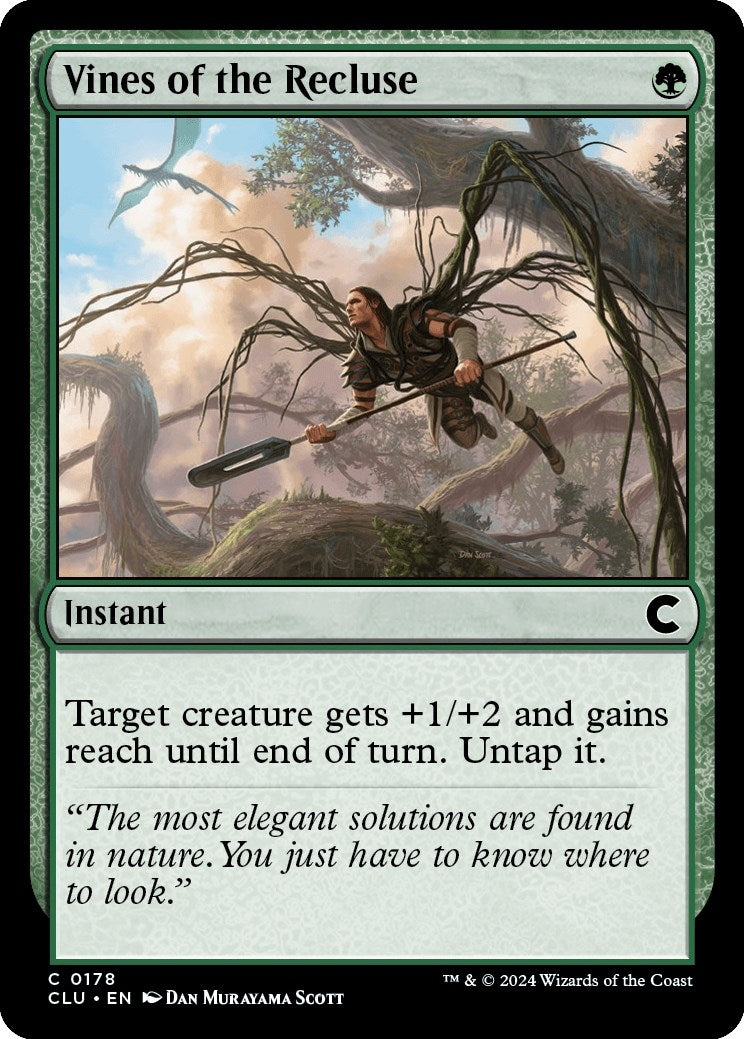 Image for Vines of the Recluse (178) (Ravnica: Clue Edition) - Magic: The Gathering