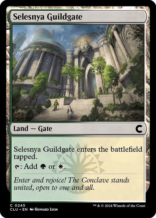Image for Selesnya Guildgate (245) (Ravnica: Clue Edition) - Magic: The Gathering