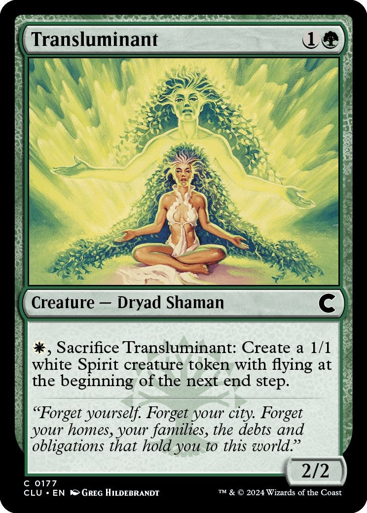 Image for Transluminant (177) (Ravnica: Clue Edition) - Magic: The Gathering