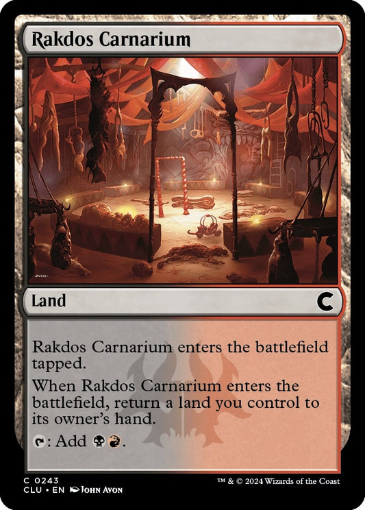 Image for Rakdos Carnarium (243) (Ravnica: Clue Edition) - Magic: The Gathering