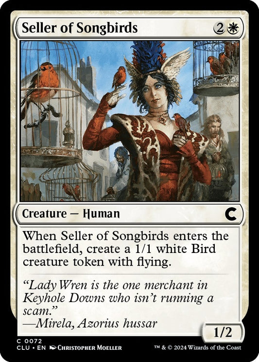 Image for Seller of Songbirds (72) (Ravnica: Clue Edition) - Magic: The Gathering