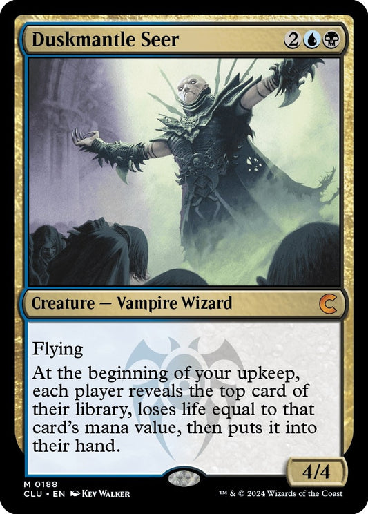 Image for Duskmantle Seer (188) (Ravnica: Clue Edition) - Magic: The Gathering