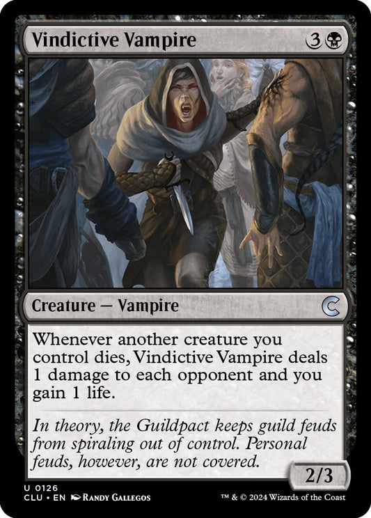 Image for Vindictive Vampire (126) (Ravnica: Clue Edition) - Magic: The Gathering