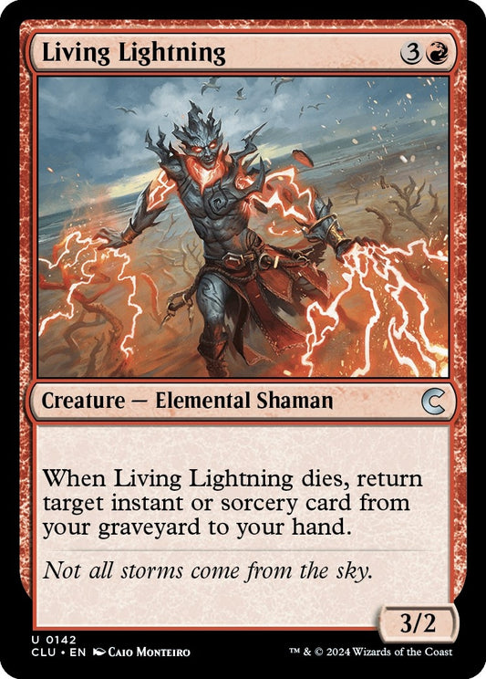Image for Living Lightning (142) (Ravnica: Clue Edition) - Magic: The Gathering