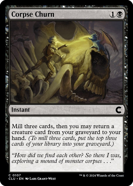 Image for Corpse Churn (107) (Ravnica: Clue Edition) - Magic: The Gathering